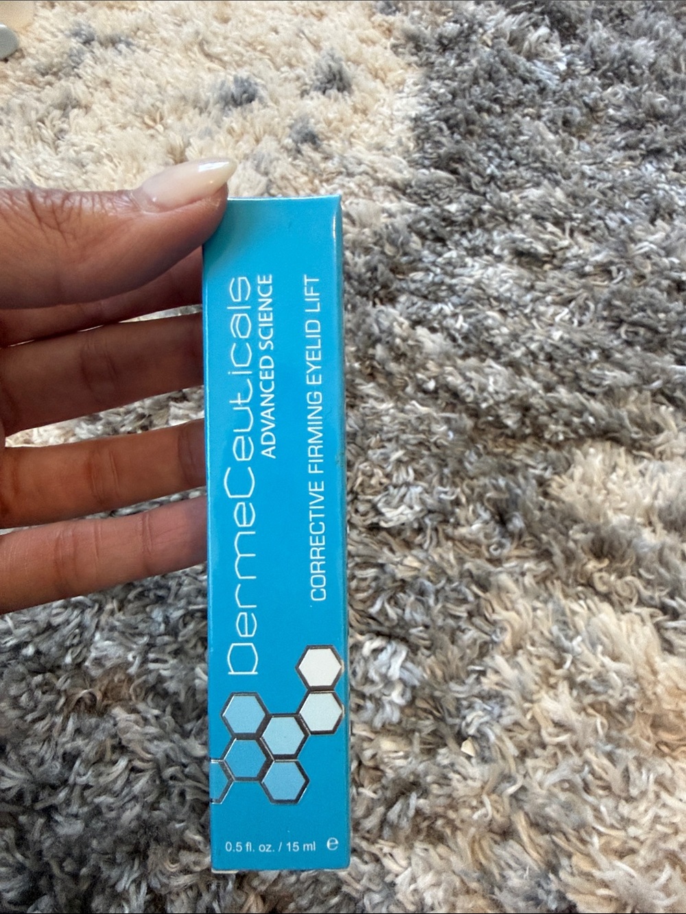 Dermelect Corrective Firming Eyelid Lift - Bright Blue Box